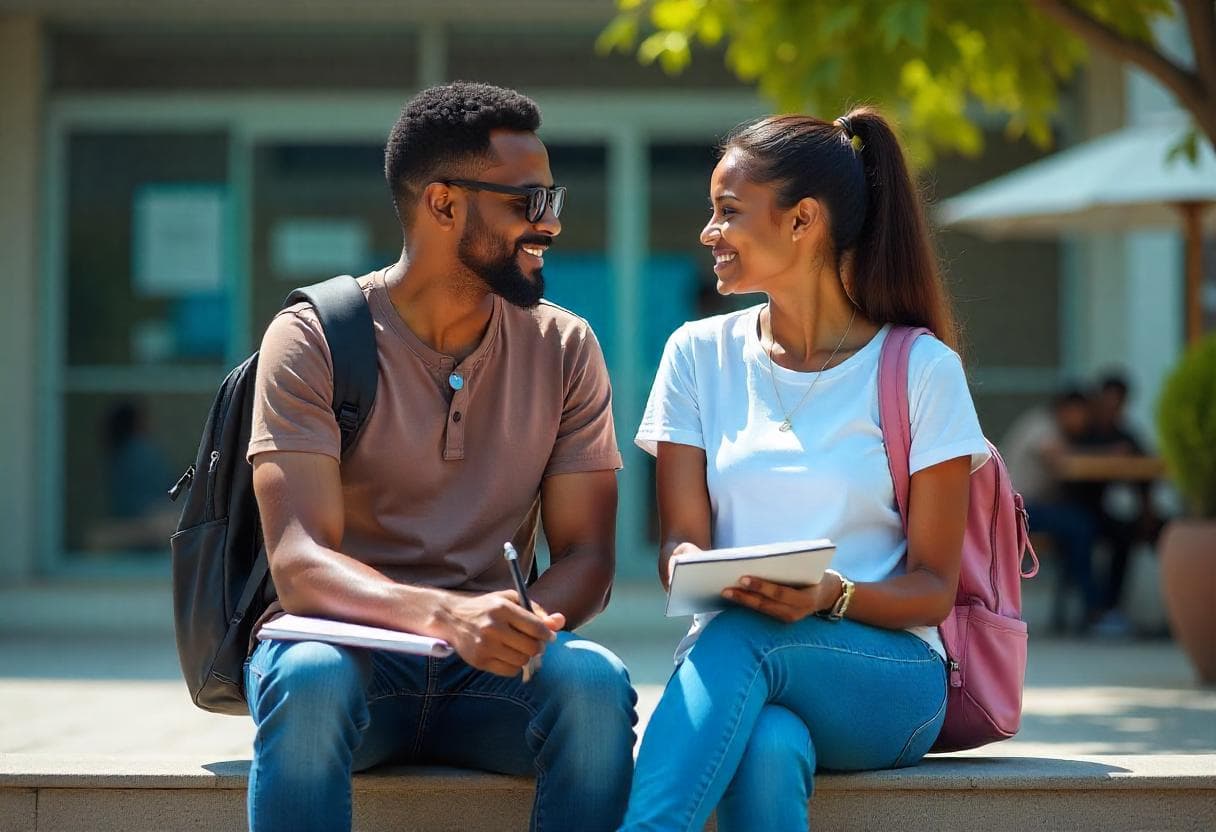 Eranova students on campus