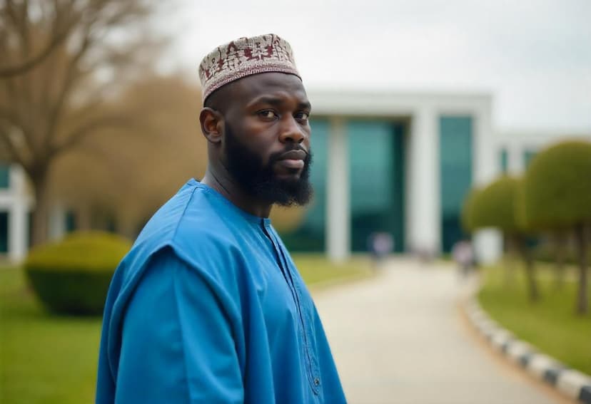 Nigerian students at Eranova University